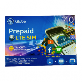 GLOBE TATTOO PREPAID LTE SIM