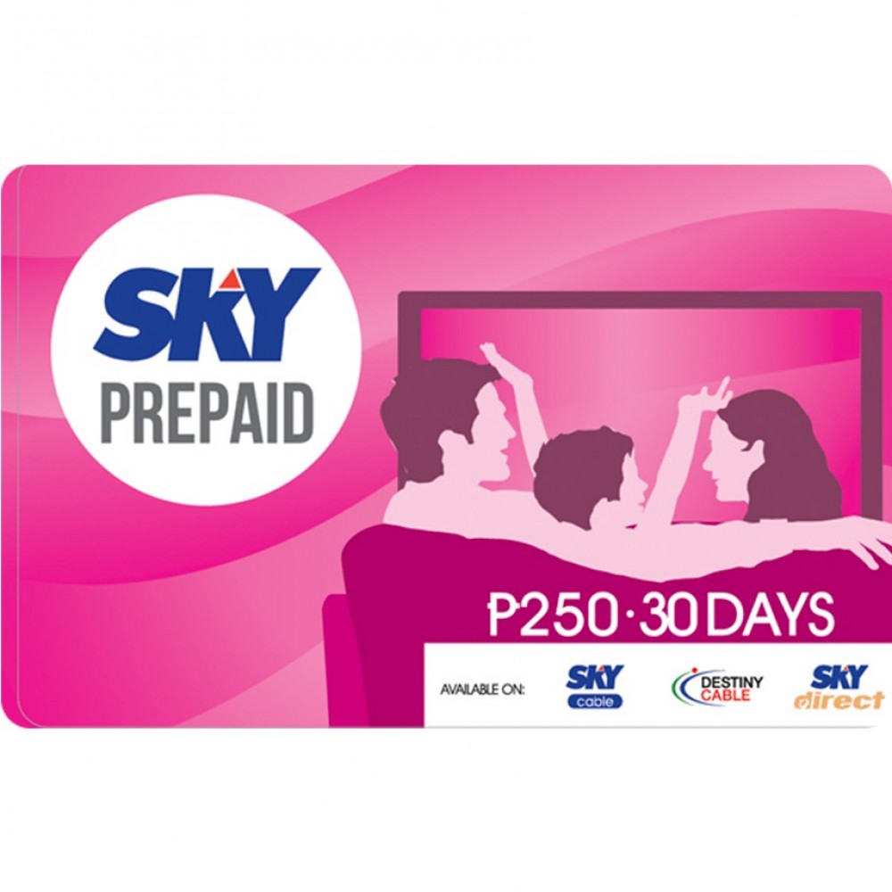 SKY PREPAID CARD 250