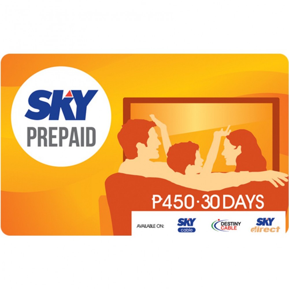 SKY PREPAID CARD 450